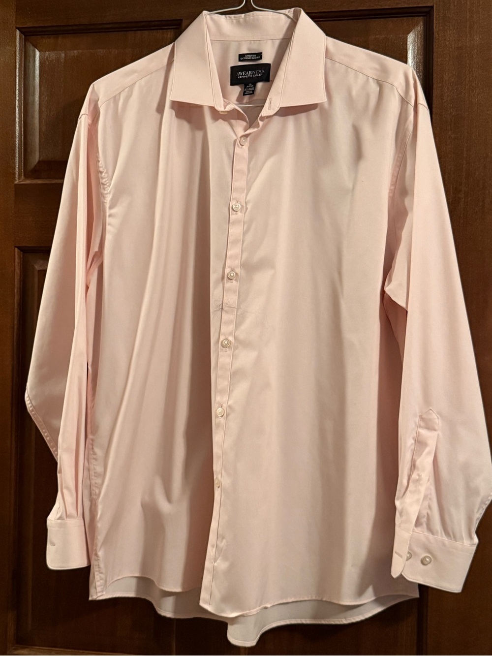Awearness Kenneth Cole Men’s Pink Dress Shirt